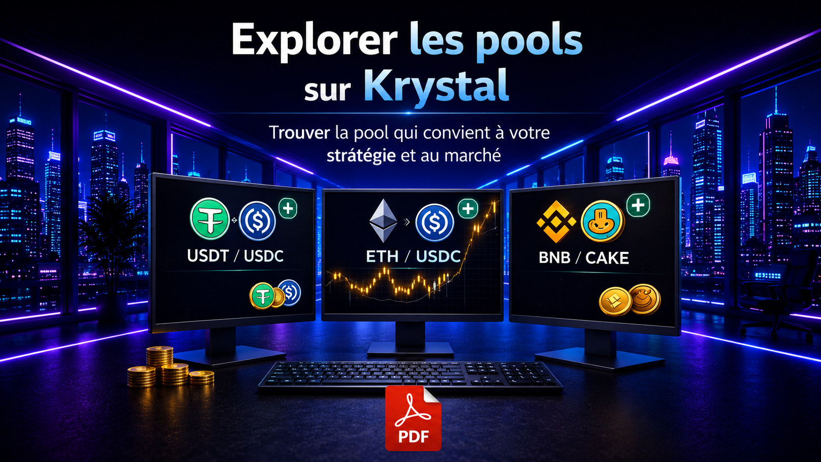 Explorer les pools sur Krystal