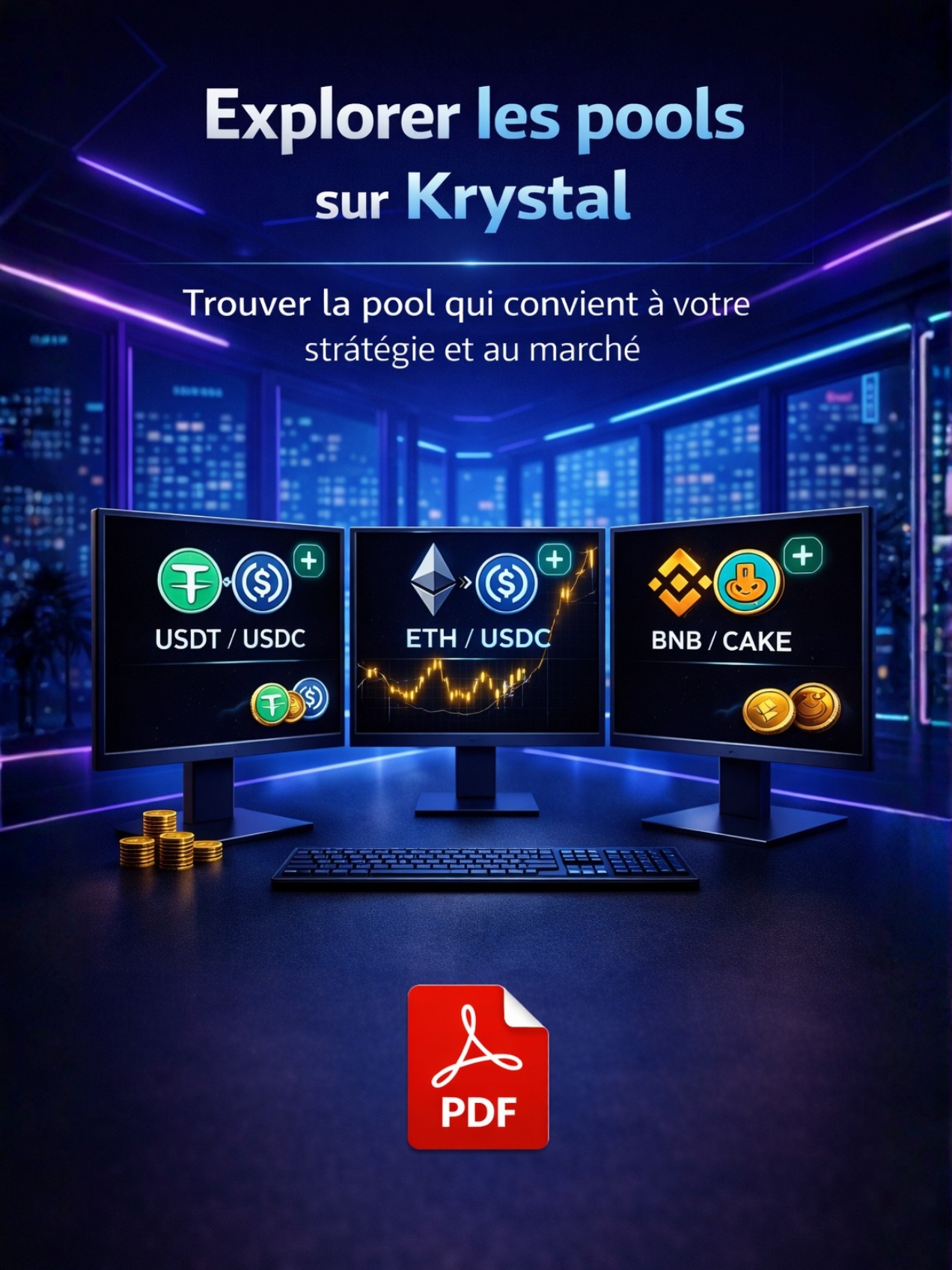 Explorer les pools sur Krystal